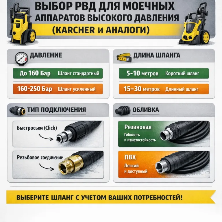 Karcher жоғары қысымды жуу аппараттарына арналған ЖҚЖ