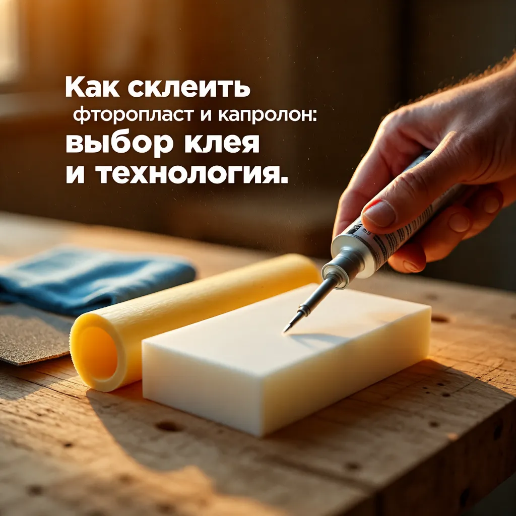 Фторопласт пен капролонды қалай дұрыс желімдеу керек