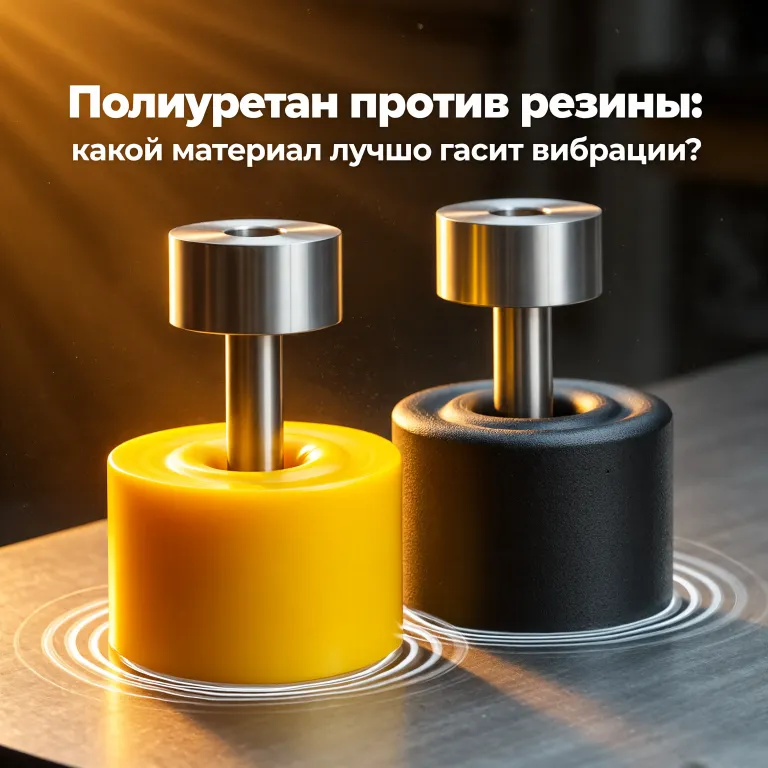 Діріл оқшаулағыш үшін полиуретан немесе резеңке: қайсысын таңдау керек?