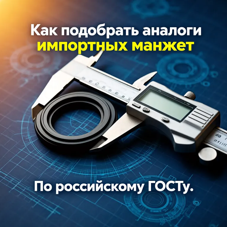 Импорттық манжеталардың аналогтарын ресейлік ГОСТ бойынша қалай таңдауға болады